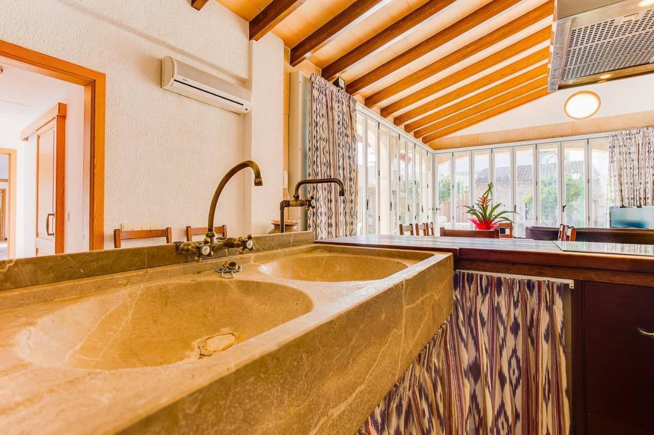 Ca Na Pessina,Con Piscina Privada Villa ซาโปบลา ภายนอก รูปภาพ