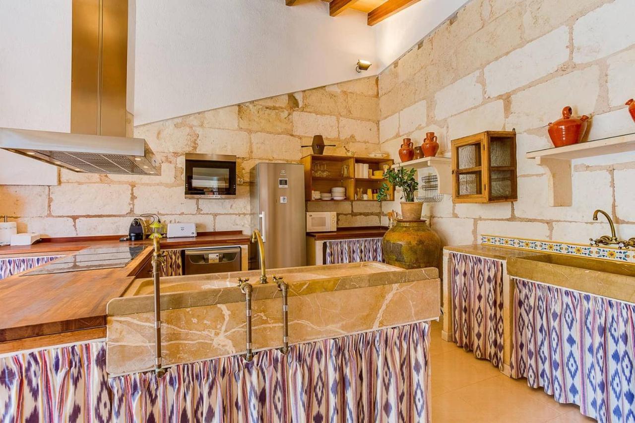 Ca Na Pessina,Con Piscina Privada Villa ซาโปบลา ภายนอก รูปภาพ