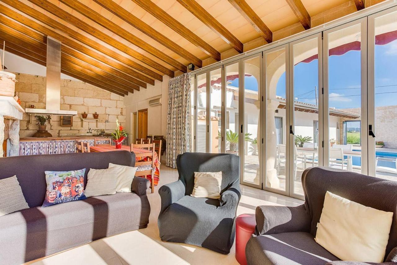 Ca Na Pessina,Con Piscina Privada Villa ซาโปบลา ภายนอก รูปภาพ