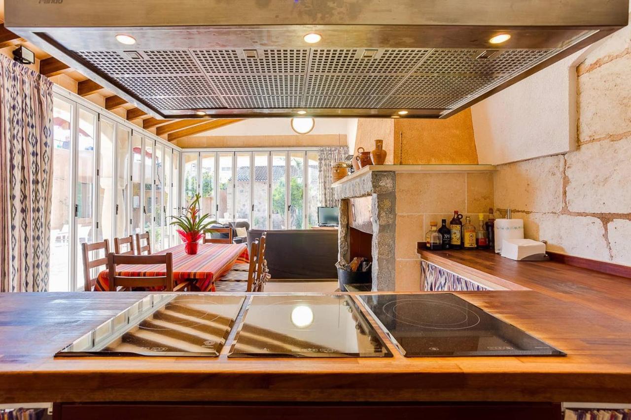 Ca Na Pessina,Con Piscina Privada Villa ซาโปบลา ภายนอก รูปภาพ