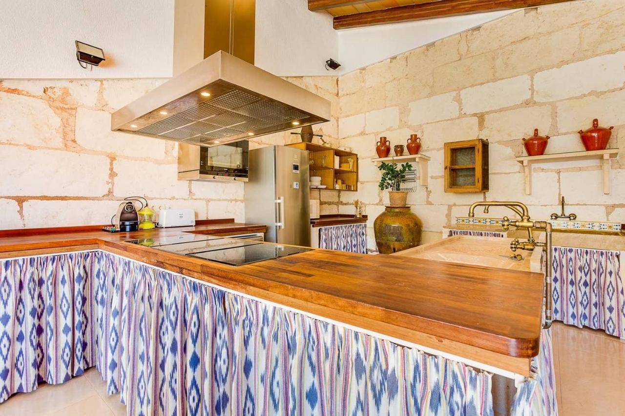 Ca Na Pessina,Con Piscina Privada Villa ซาโปบลา ภายนอก รูปภาพ